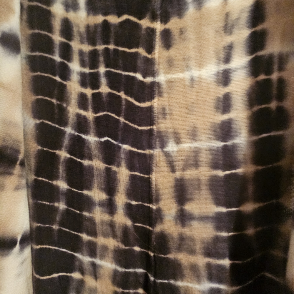 Chic Tie-Dye Soft Surroundings 3X Fringe Cardigan - Picture 2 of 7